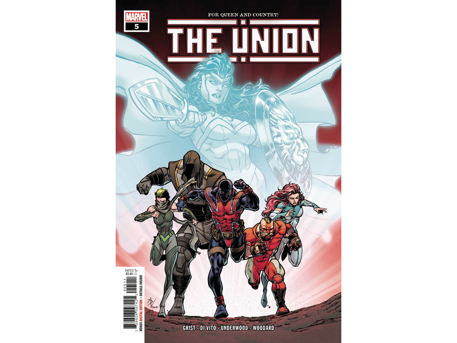 Comic Books Marvel Comics - The Union 005 of 5 (Cond. VF-) - 11981 - Cardboard Memories Inc.