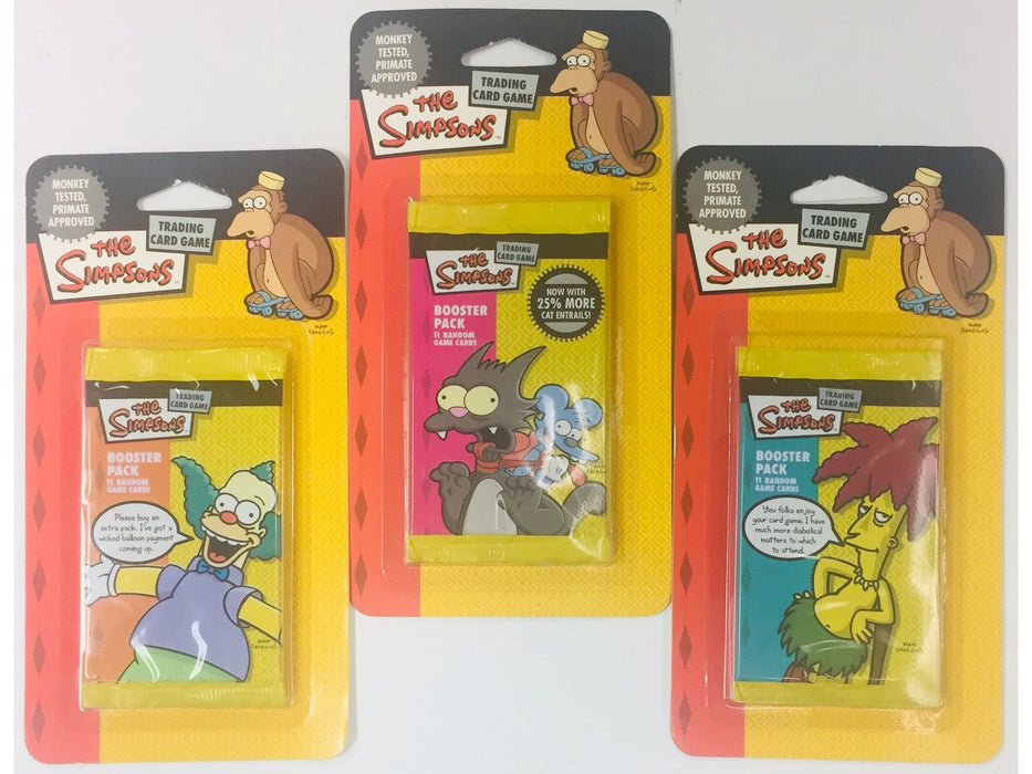 Role Playing Games Wizards of the Coast - The Simpsons Trading Card Game - Blister Pack - Cardboard Memories Inc.