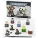 Collectible Miniature Games Games Workshop - Warhammer 40K - Necrons - Warriors and Paint Set - 60-69 - Cardboard Memories Inc.
