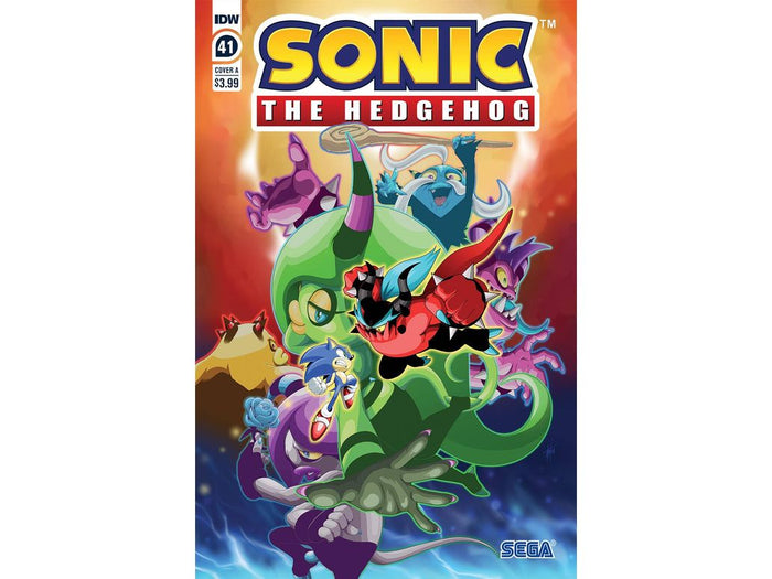 Comic Books IDW Comics - Sonic the Hedgehog 041 (Cond. VF-) - 11450 - Cardboard Memories Inc.