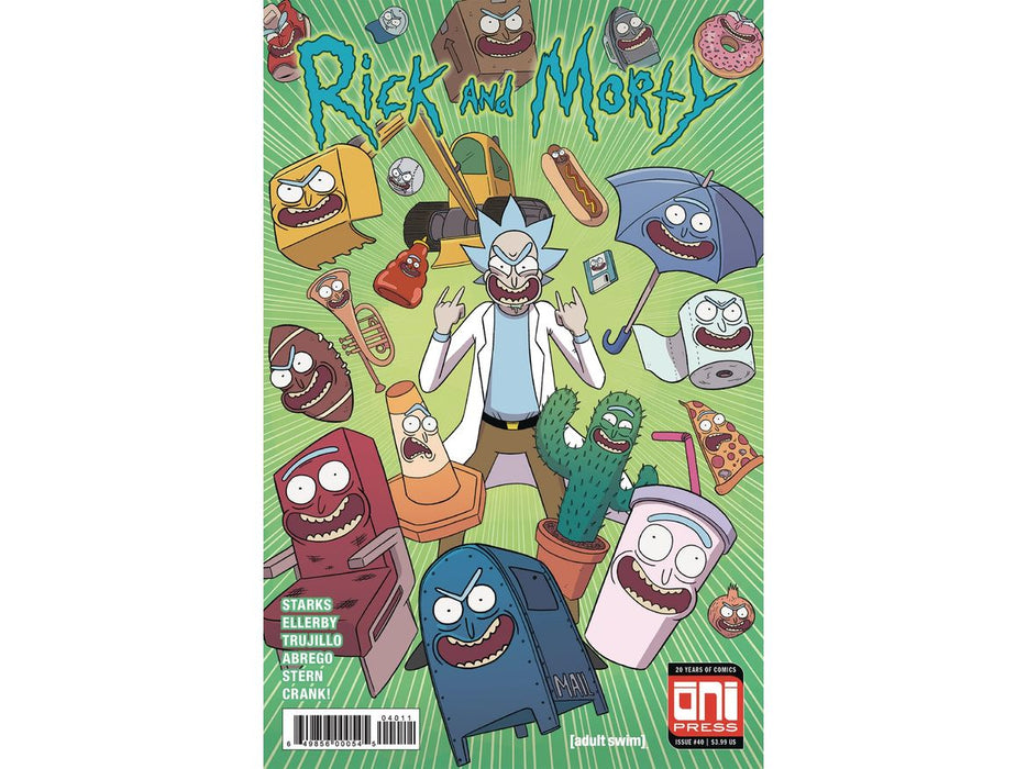 Comic Books Oni Press Comics - Rick & Morty 040 - 7201 (Cond. VF-) - Cardboard Memories Inc.