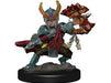 Role Playing Games Wizards of the Coast - Dungeons and Dragons - Icons of the Realms - Female Halfling Fighter - Premium Figure - 93036 - Cardboard Memories Inc.
