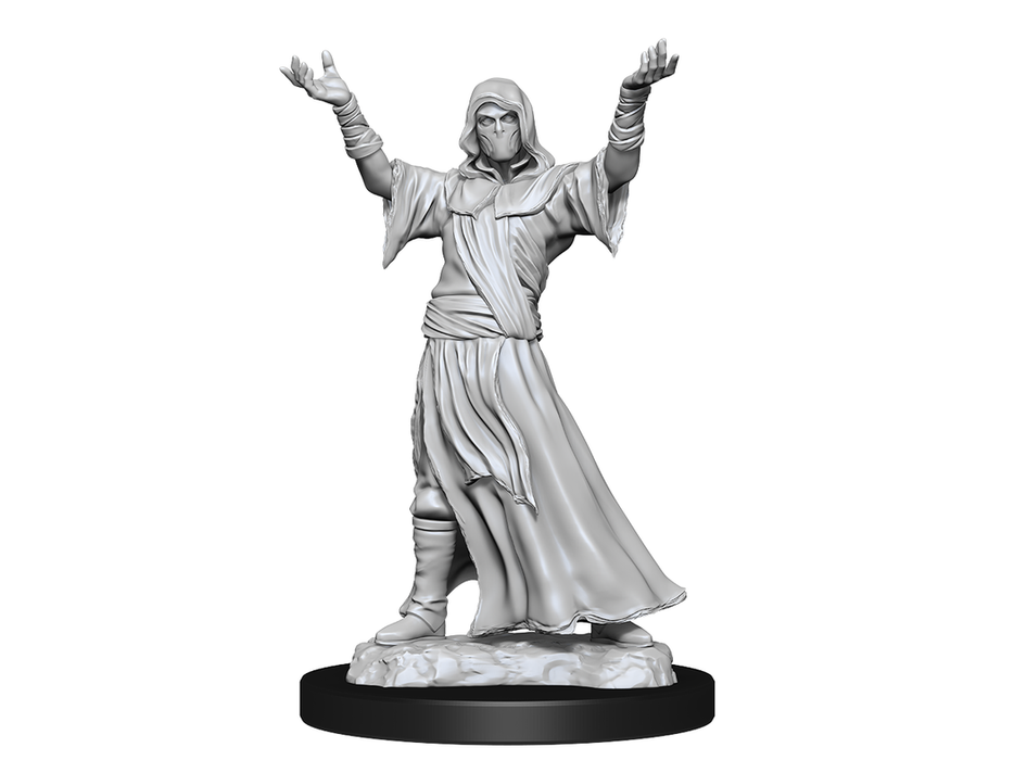 Role Playing Games Wizkids - Unpainted Miniature - Deep Cuts - Plague Doctor and Cultist - 90338 - Cardboard Memories Inc.