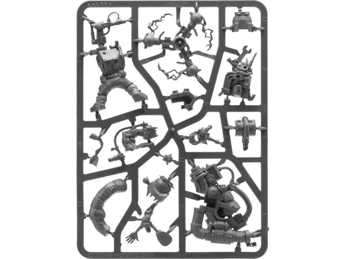 Collectible Miniature Games Games Workshop - Warhammer 40K - Orks - Battleforce - Killdakka Warband- 50-59 - Cardboard Memories Inc.