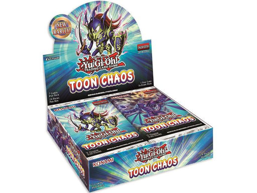 Trading Card Games Konami - Yu-Gi-Oh! - Toon Chaos - 1st Edition - Trading Card Booster Box - Cardboard Memories Inc.