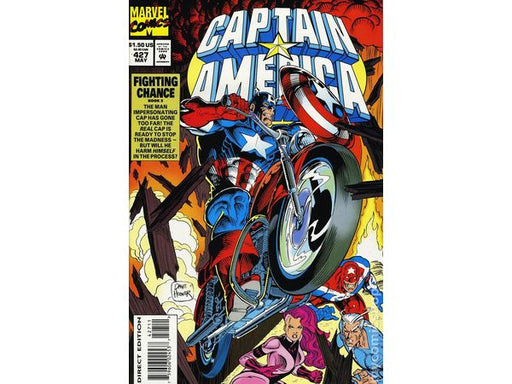 Comic Books Marvel Comics - Captain America (1968 1st Series) 427 - 7309 - Cardboard Memories Inc.