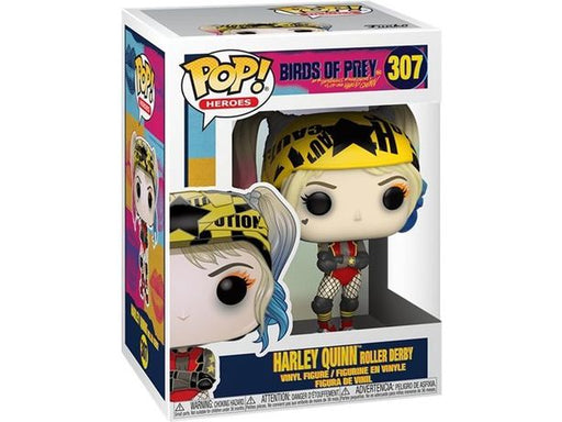 Action Figures and Toys POP! - Movies - Birds of Prey - Harley Quinn Roller Derby - Cardboard Memories Inc.