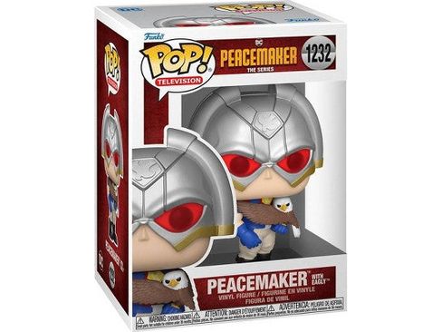 Action Figures and Toys POP! - Television - Peacemaker - Peacemaker with Eagly - Cardboard Memories Inc.