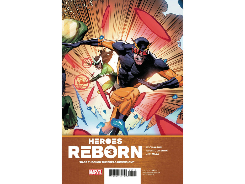 Comic Books Marvel Comics - Heroes Reborn 003 of 7 (Cond. VF-) - 12232 - Cardboard Memories Inc.