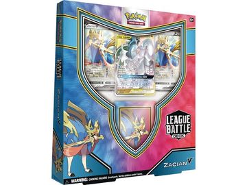 Trading Card Games Pokemon - League Battle Deck - Sword and Shield - Zacian V - Cardboard Memories Inc.