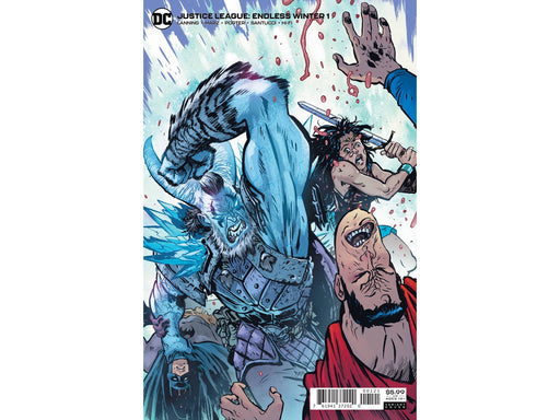 Comic Books DC Comics - Justice League Endless Winter 001 of 2 - Card Stock Variant Edition (Cond. VF-) - 5518 - Cardboard Memories Inc.