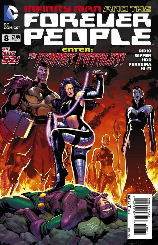 Comic Books DC Comics - Infinity Man & the Forever People (2014) 008 (Cond. FN-) - 4073 - Cardboard Memories Inc.