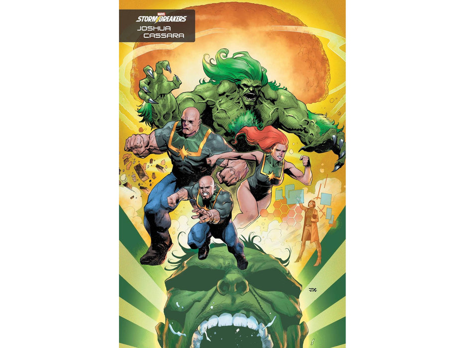 Comic Books Marvel Comics - Gamma Flight 001 - Cassara Stormbreakers Variant Edition (Cond. VF-) - 8376 - Cardboard Memories Inc.