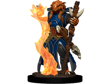 Role Playing Games Wizards of the Coast - Dungeons and Dragons - Icons of the Realms - Dragonborn Sorcerer Female - Premium Figure - 93029 - Cardboard Memories Inc.