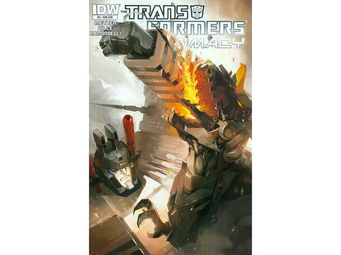 Comic Books IDW Comics - Transformers Primacy 03 - Subscription Variant Cover - 0163 - Cardboard Memories Inc.