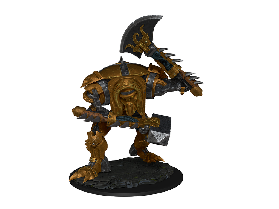 Role Playing Games Wizkids - Dungeons and Dragons - Unpainted Miniature - Nolzurs Marvellous Miniatures - Warforged Titan - 90324 - Cardboard Memories Inc.