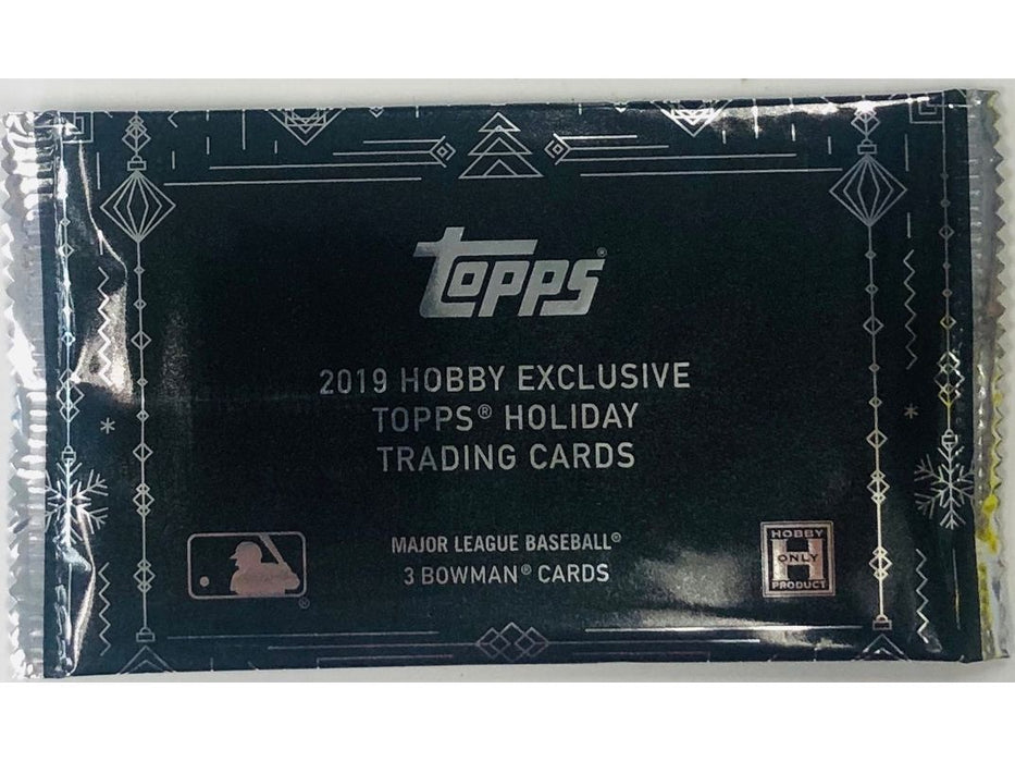 Sports Cards Topps - 2019 - Baseball - Hobby Exclusive - Holiday Card Pack - Cardboard Memories Inc.