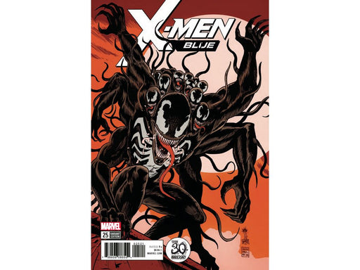 Comic Books Marvel Comics - X-Men Blue 025 - Venom 30th Variant - 3508 - Cardboard Memories Inc.