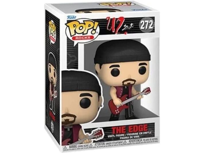 Action Figures and Toys POP! - Music - U2 - Zoo TV - The Edge - Cardboard Memories Inc.