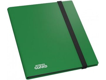 Supplies Ultimate Guard - 4 Pocket Flexxfolio Binder - Green - Cardboard Memories Inc.