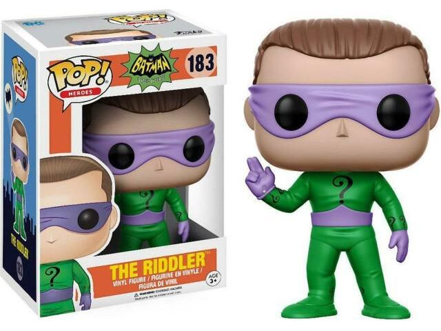 Action Figures and Toys POP! - Television - Batman Classic TV Series - The Riddler - Cardboard Memories Inc.