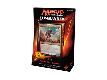 Trading Card Games Magic The Gathering - 2015 - Commander Deck - Wade Into Battle - Cardboard Memories Inc.