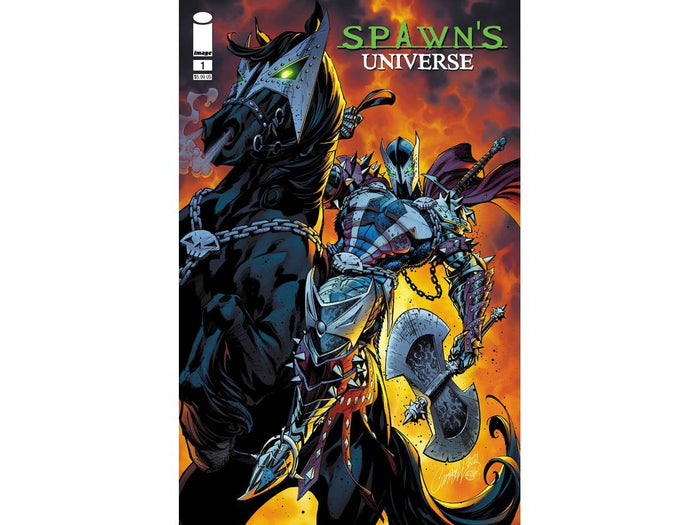 Comic Books Image Comics - Spawn's Universe 001 - Cover C Campbell - Cardboard Memories Inc.
