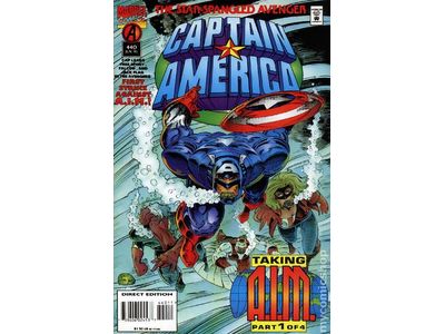 Comic Books Marvel Comics - Captain America (1968 1st Series) 440 (Cond. VF-) - 7297 - Cardboard Memories Inc.