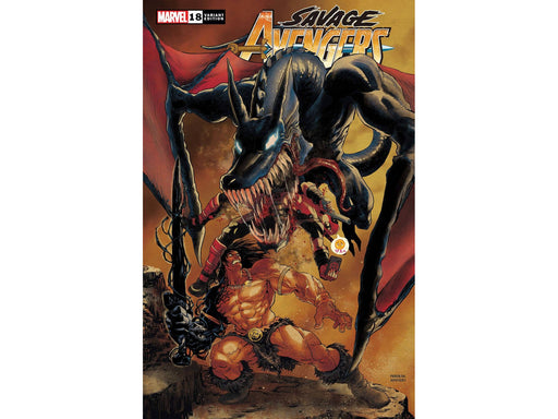 Comic Books Marvel Comics - Savage Avengers (2019) 018 - Cover B Superlog Variant Edition (Cond. VF-) - 4800 - Cardboard Memories Inc.