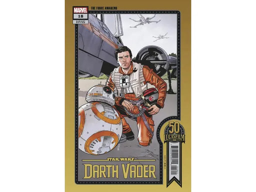 Comic Books Marvel Comics - Star Wars 018 - Sprouse Lucasfilm 50th Anniversary Variant Edition (Cond. VF-) - 11355 - Cardboard Memories Inc.