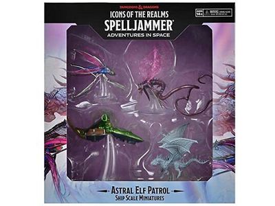 Role Playing Games Wizards of the Coast - Dungeons and Dragons - Spelljammer - Adventures in Space - Astral Elf Patrol - Cardboard Memories Inc.