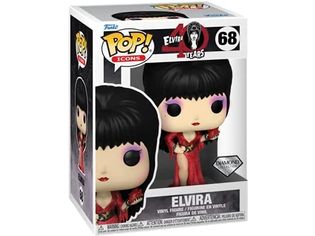 Action Figures and Toys POP! - Television - Elvira 40th Anniversary - Elvira - Diamond Collection Special Edition - Cardboard Memories Inc.