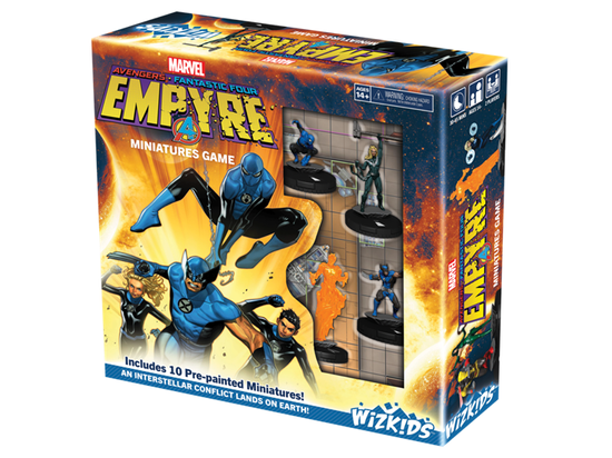 Collectible Miniature Games Wizkids - Marvel - HeroClix - Avengers Fantastic 4 Empyre - Mini Game - Cardboard Memories Inc.