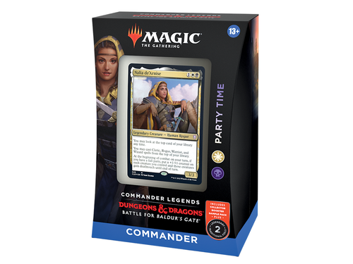 Trading Card Games Magic the Gathering - Commander Legends - Dungeons and Dragons - Battle for Baldurs Gate - Commander Deck - Party Time - Cardboard Memories Inc.
