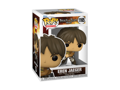 Action Figures ~and Toys POP! - Manga - Attack on Titan - Eren Jeager - Cardboard Memories Inc.