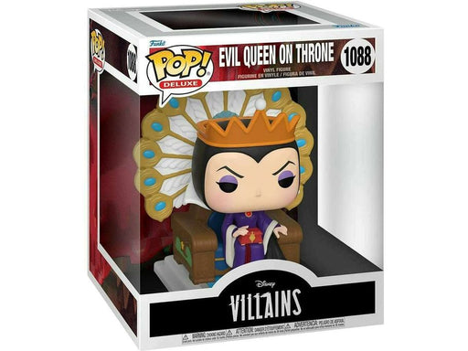 Action Figures and Toys POP! - Disney - Villains - Evil Queen on Throne - Deluxe - Cardboard Memories Inc.
