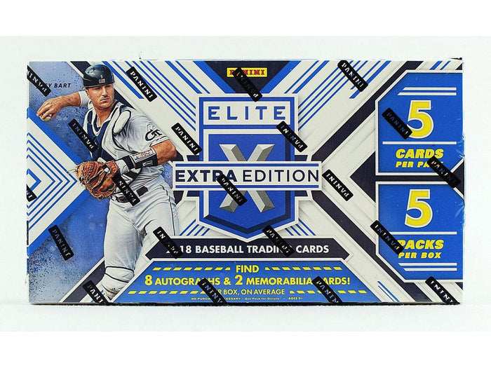 Sports Cards Panini - 2018 - Baseball - Elite Extra Edition - Hobby Box - Cardboard Memories Inc.