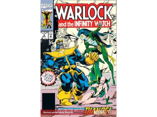 Comic Books Marvel Comics - Warlock and the Infinity Watch 08 - 5934 - Cardboard Memories Inc.