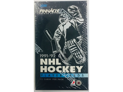 Sports Cards Score - 1991-92 - Hockey - Pinnacle Premier Edition - Player Cards - Hobby Box - Cardboard Memories Inc.