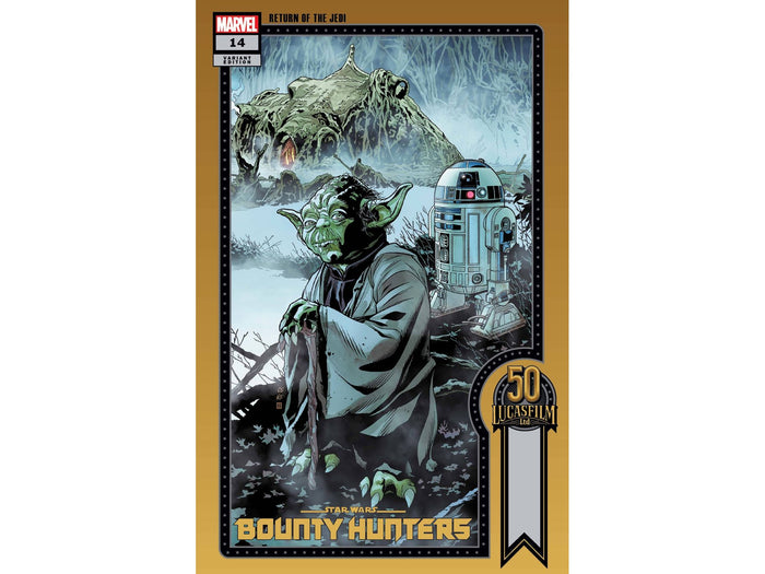 Comic Books Marvel Comics - Star Wars Bounty Hunters 014 - Sprouse Lucasfilm 50th Anniversary Variant Edition - WOBH - Cardboard Memories Inc.
