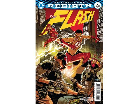 Comic Books DC Comics - Flash 007 - Variant Cover - 2156 - Cardboard Memories Inc.