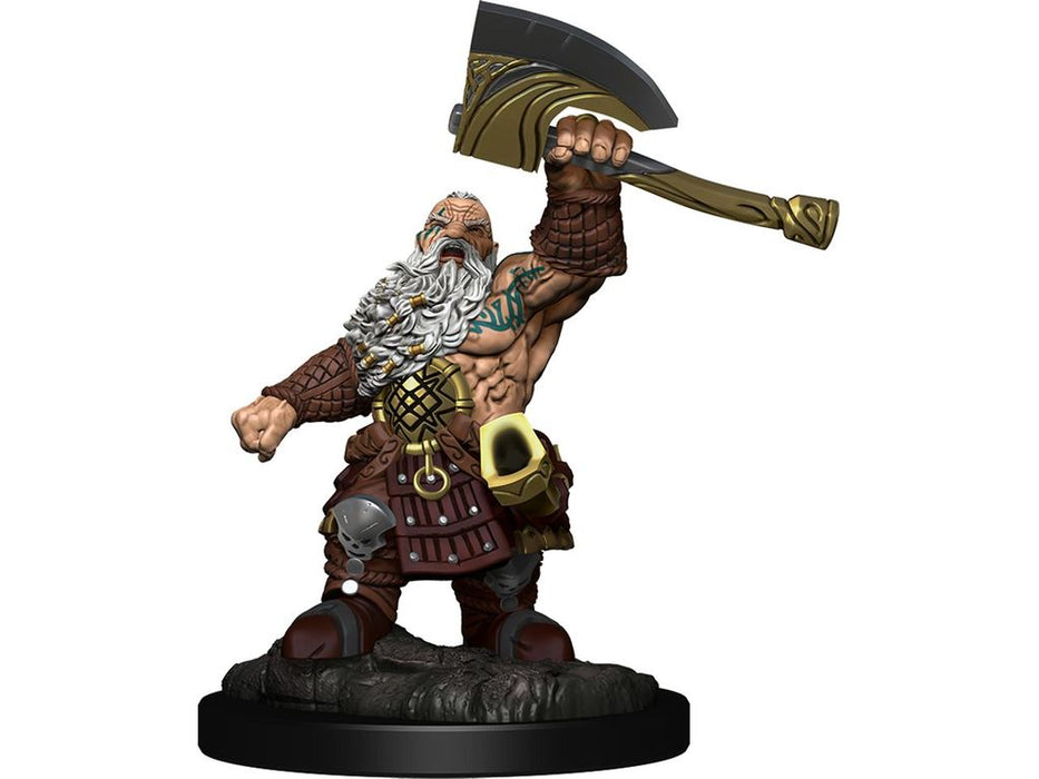 Role Playing Games Wizkids - Magic the Gathering - Unpainted Miniature - Dwarf Fighter and Cleric - 90276 - Cardboard Memories Inc.