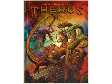 Role Playing Games Wizards of the Coast - Dungeons and Dragons - 5th Edition - Mythic Odysseys of Theros - Alternate Cover - Hardcover - Cardboard Memories Inc.