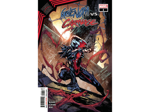 Comic Books Marvel Comics - King in Black - Gwenom vs Carnage 001 (Cond. VF-) - 5491 - Cardboard Memories Inc.