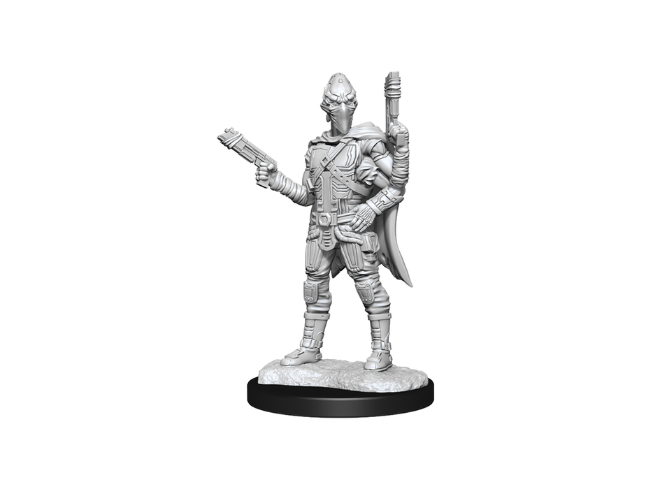 Role Playing Games Wizkids - Starfinder - Unpainted Miniature - Deep Cuts - Kasatha Operative - 90334 - Cardboard Memories Inc.