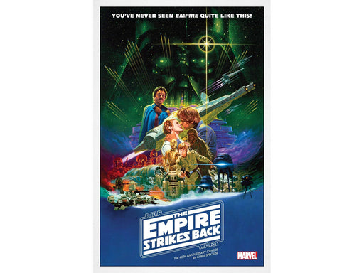 Comic Books Marvel Comics - Star Wars Empire 40th Anniversary Edition Cover Sprouse 001 Movie Poster Variant Edition (Cond. VF-) - 11507 - Cardboard Memories Inc.
