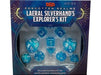 Role Playing Games Wizards of the Coast - Dice Set - Dungeons and Dragons - Forgotten Realms Laeral Silverhands Explorers Kit - Cardboard Memories Inc.