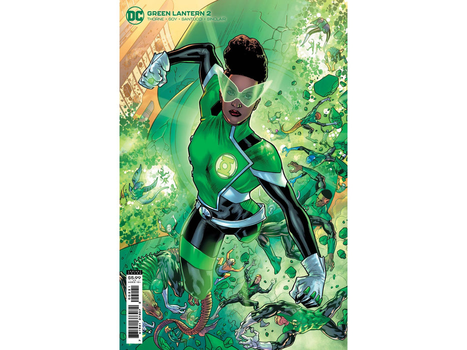 Comic Books DC Comics - Green Lantern 002 - Hitch Card Stock Variant Edition (Cond. VF-) - 12242 - Cardboard Memories Inc.