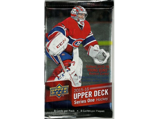 Sports Cards Upper Deck - 2015-16 - Hockey - Series 1 - Retail Pack - Cardboard Memories Inc.