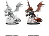 Role Playing Games Paizo - Pathfinder - Unpainted Miniatures - Deep Cuts - Nightmare Dragon - 90095 - Cardboard Memories Inc.